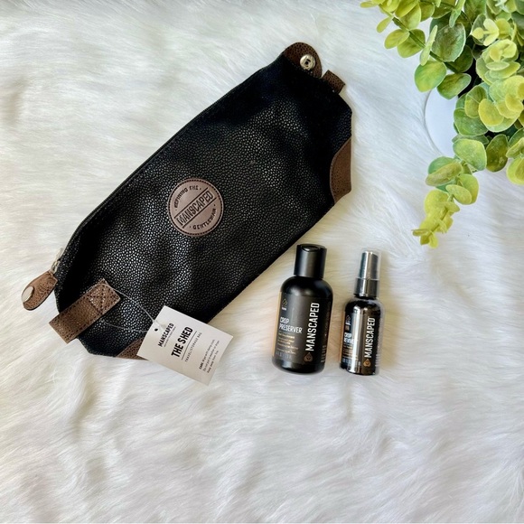 Men’s Manscaped Package: The Shed 12” Long Bag, Crop Preserver & Reviver - Picture 1 of 16